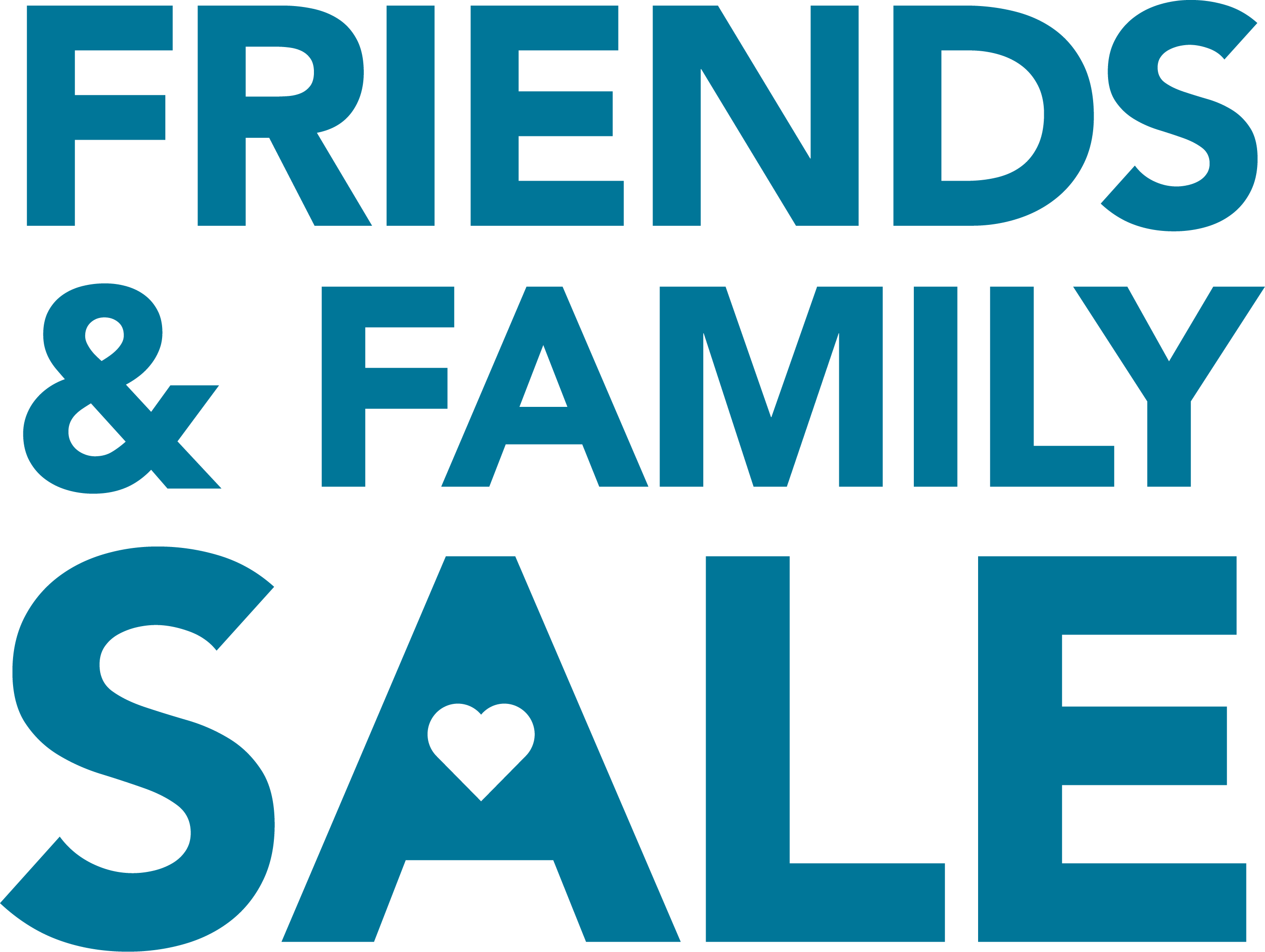 friends and family sale