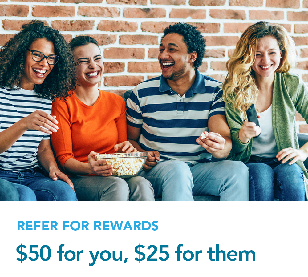 Refer a friend for rewards