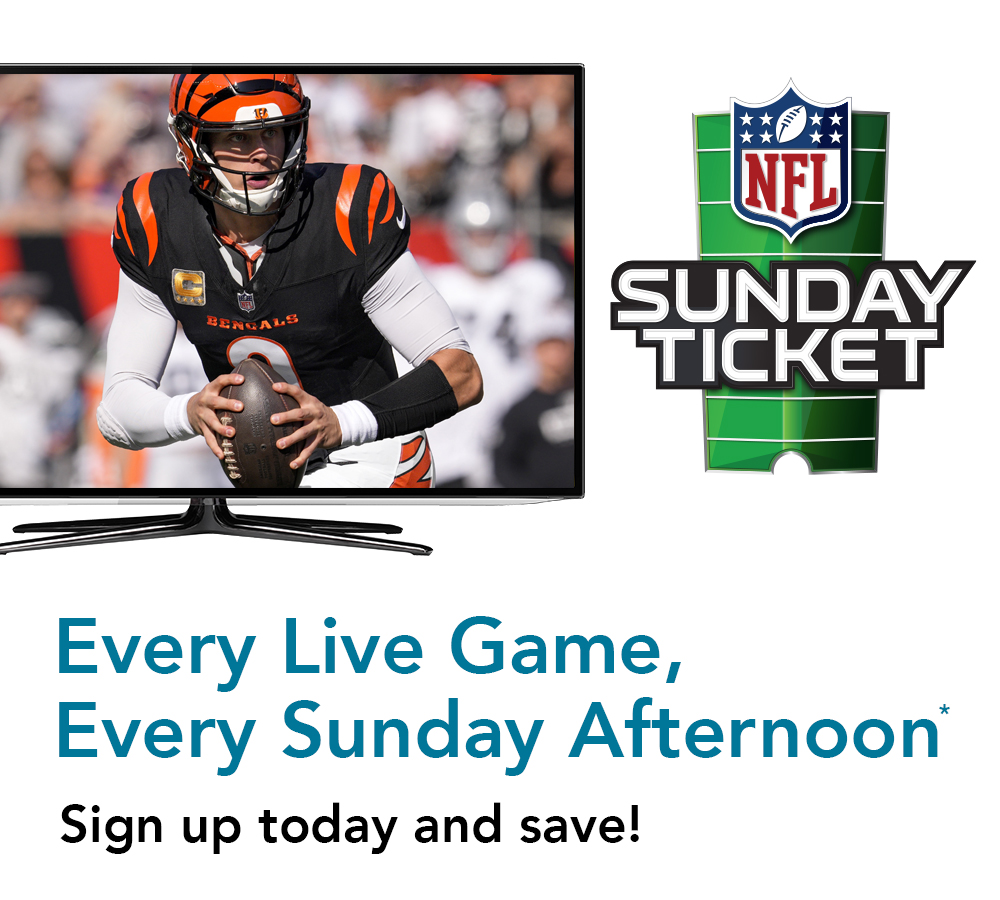 NFL Sunday Ticket on Tbaytel TV