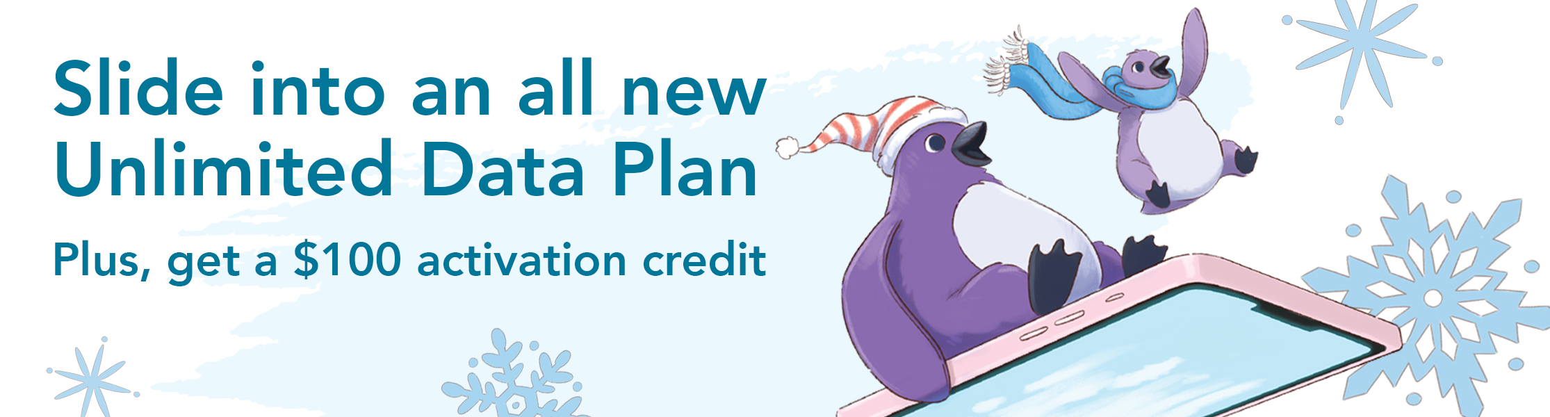 Xmas Sale for Unlimited Data Plans