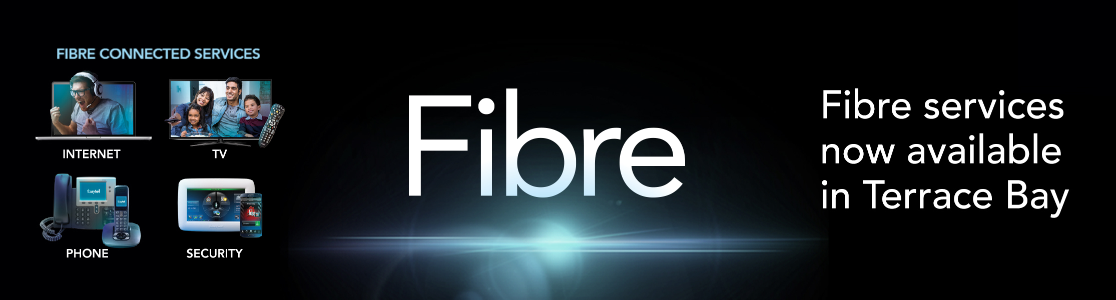 Fibre is now available in Terrace Bay