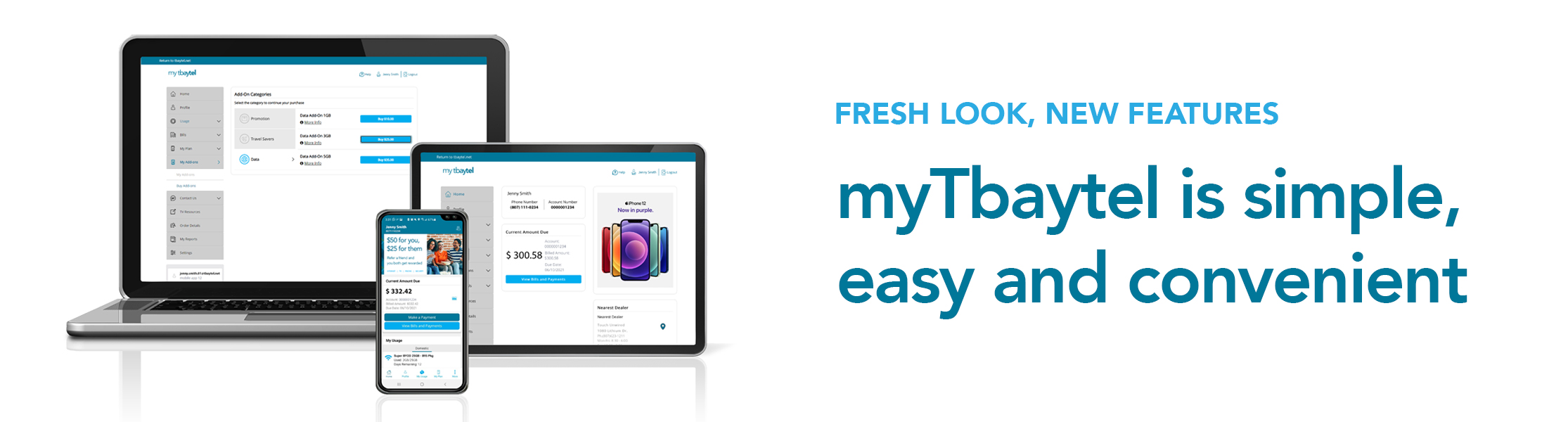Fresh Look, New Features - myTbaytel