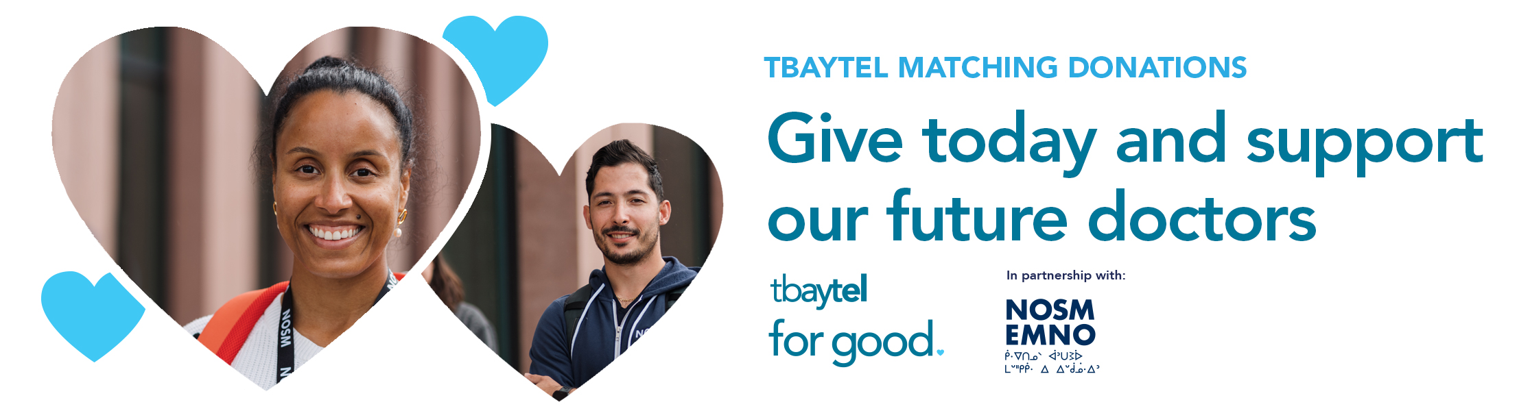 Tbaytel for Good partners with N O S M
