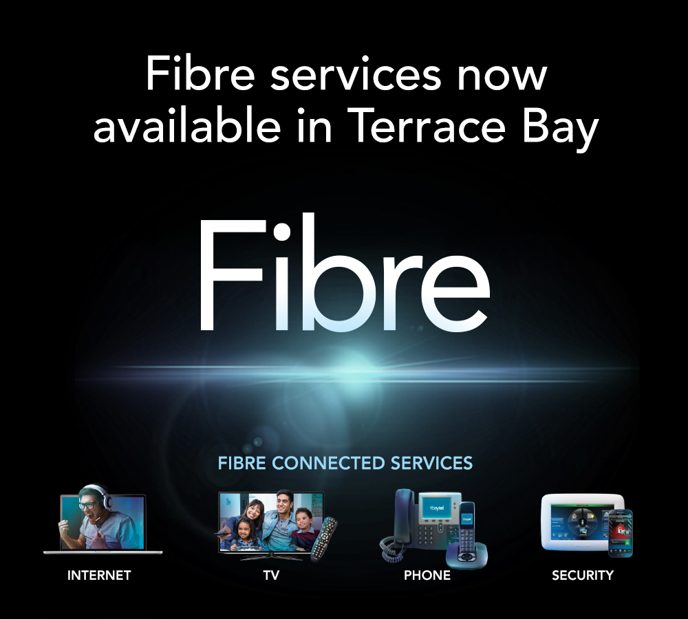 Fibre is now available in Terrace Bay
