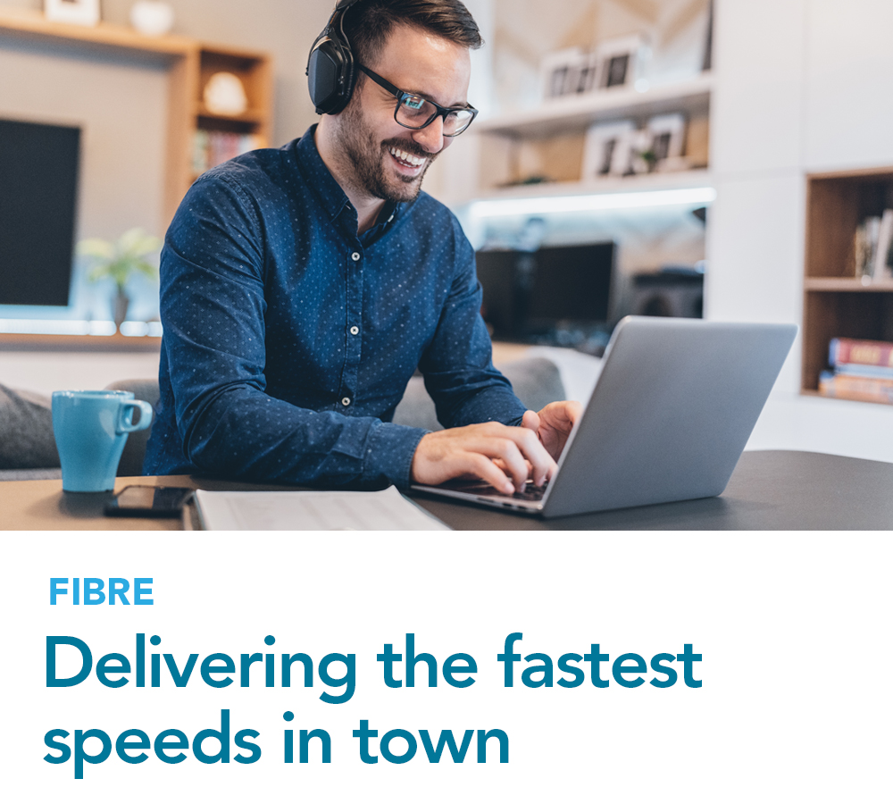 Fibre internet just got faster