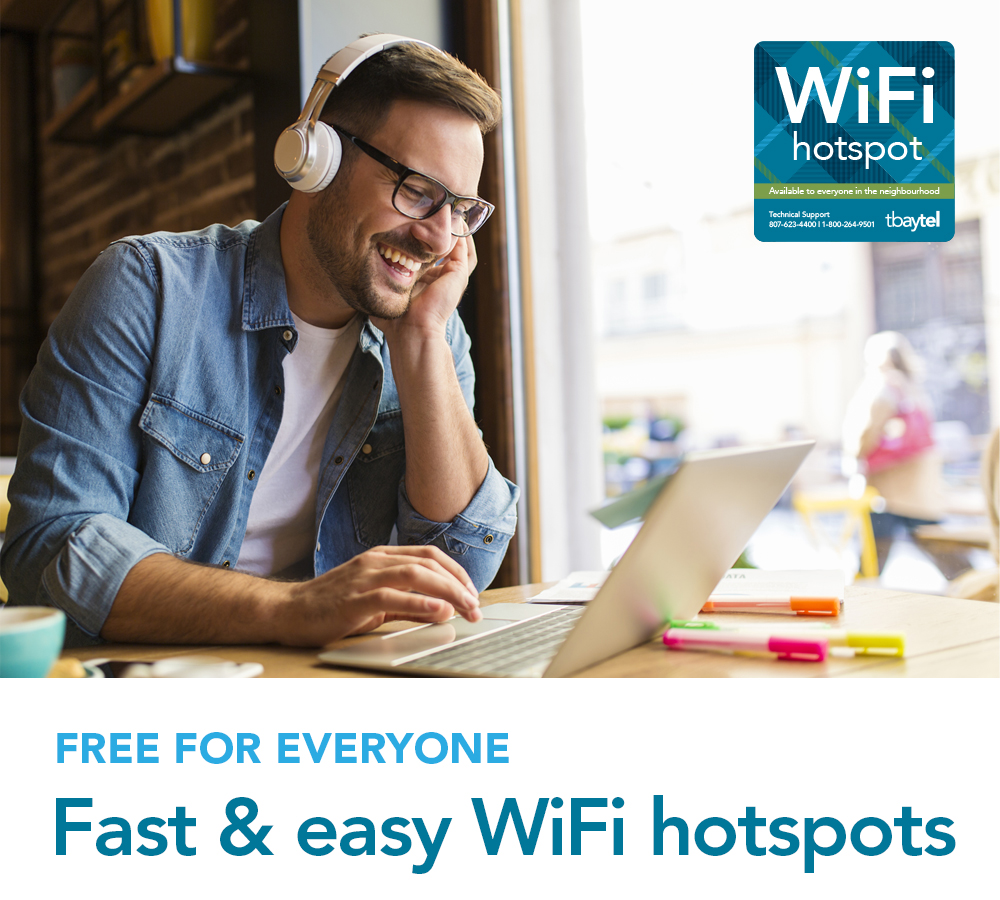 Public WiFi - Free, Fast & Easy | Tbaytel