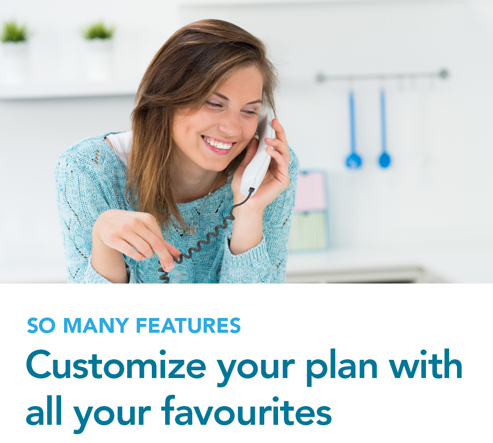 Customize your plan with all your favoutites