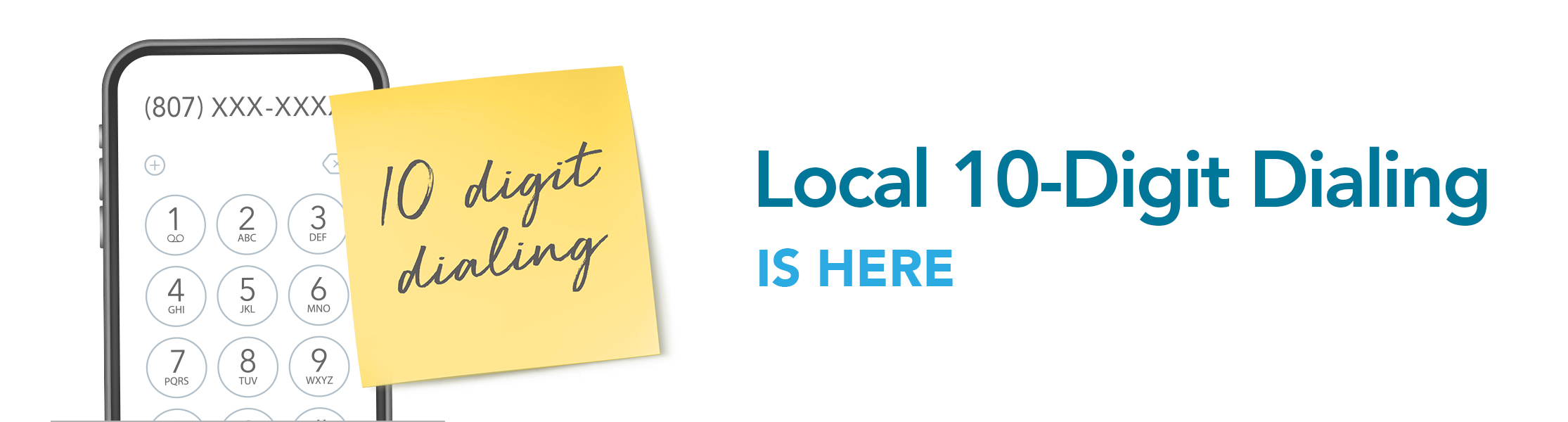 10-digit dialing is here