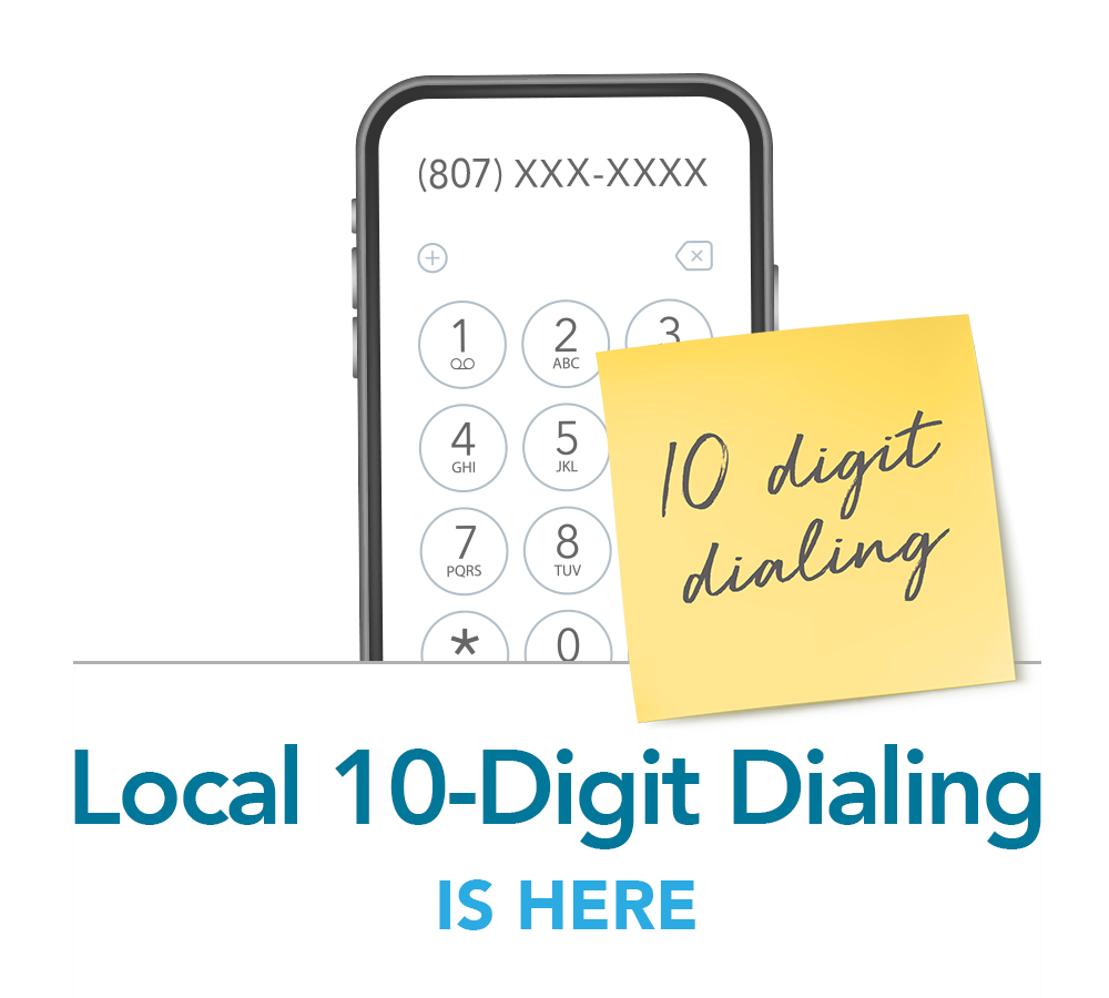 10-Digit Dialing | Tbaytel