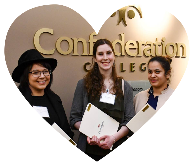 Confederation College students
