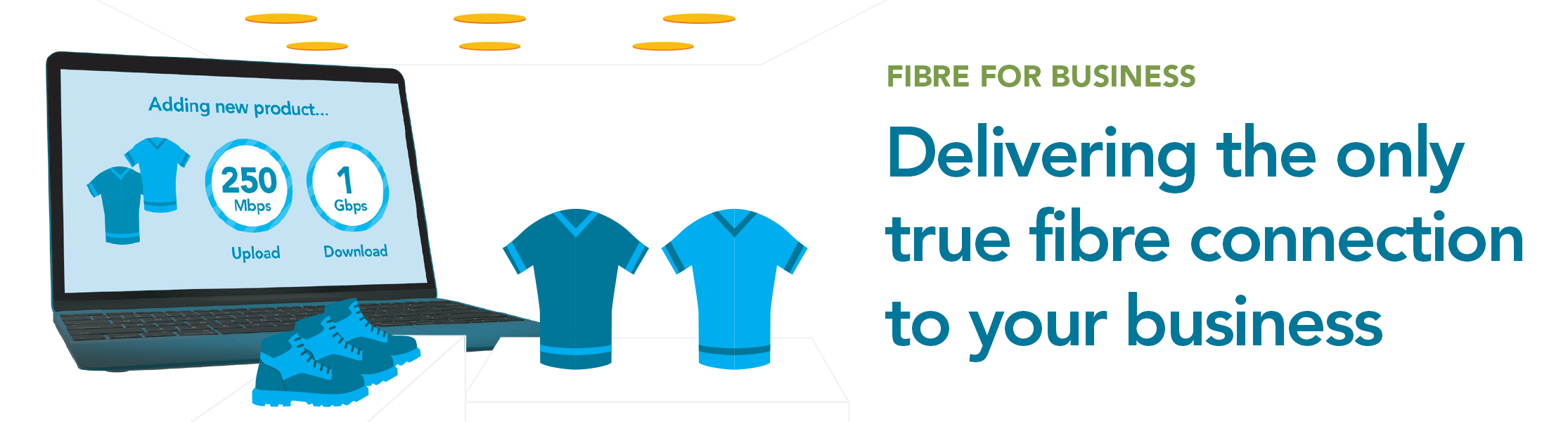Delivering the only true Fibre connection to your business