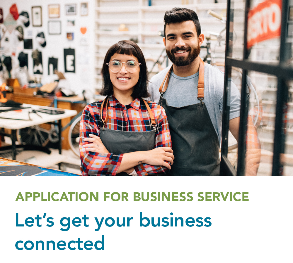 Application for business services
