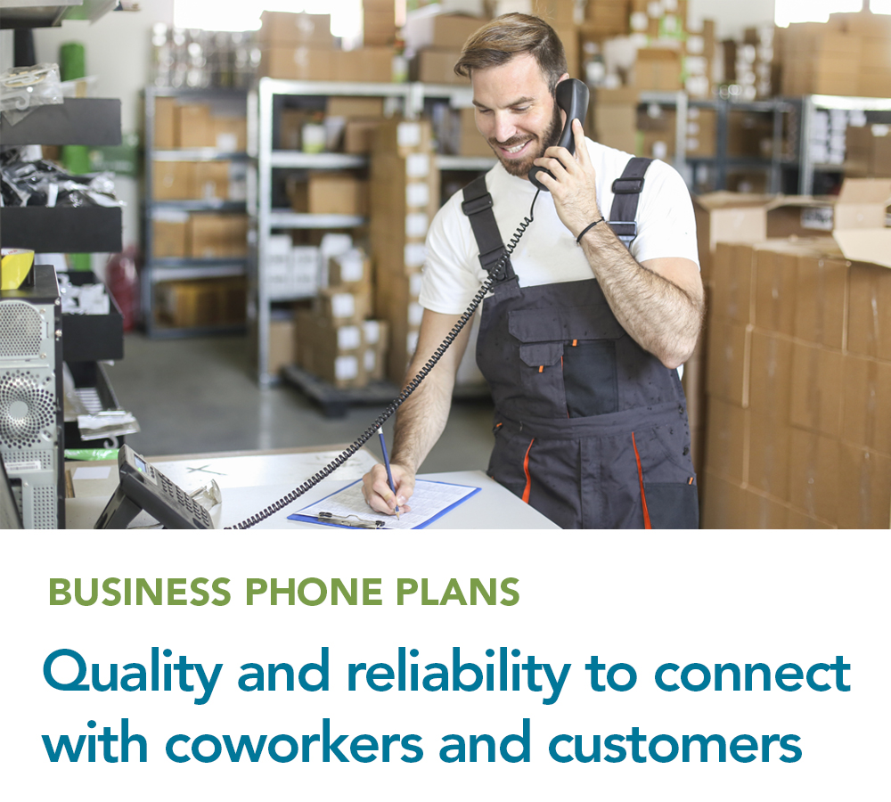 Quality and reliability to connect with coworkers and customers