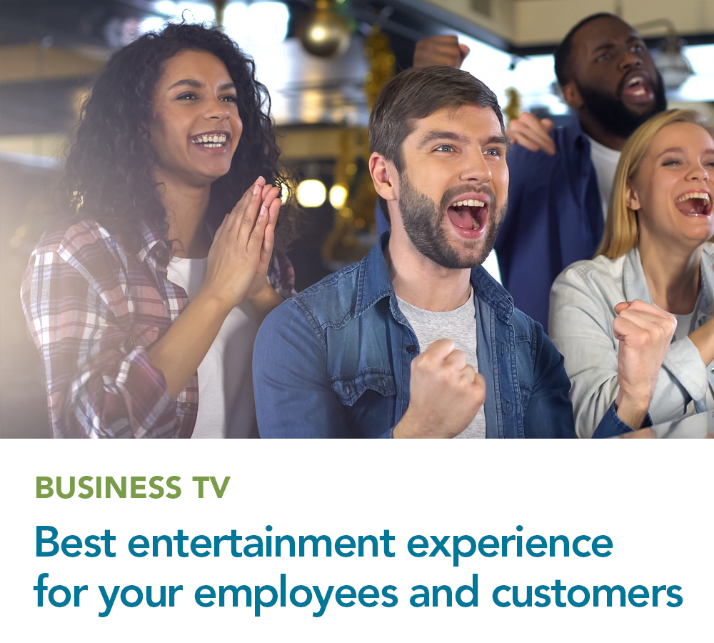 Best entertainment experience for your employees and customers