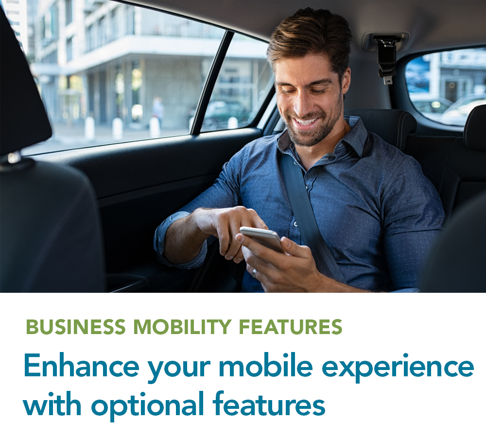 Enhance your mobile experience with optional features