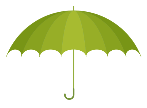Web Secure unbrella icon