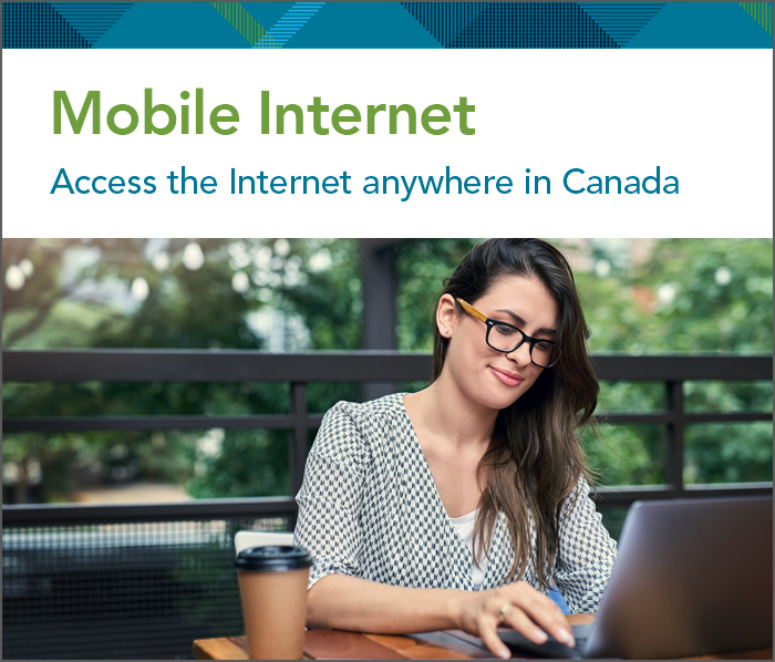 Access the internet anywhere in Canada
