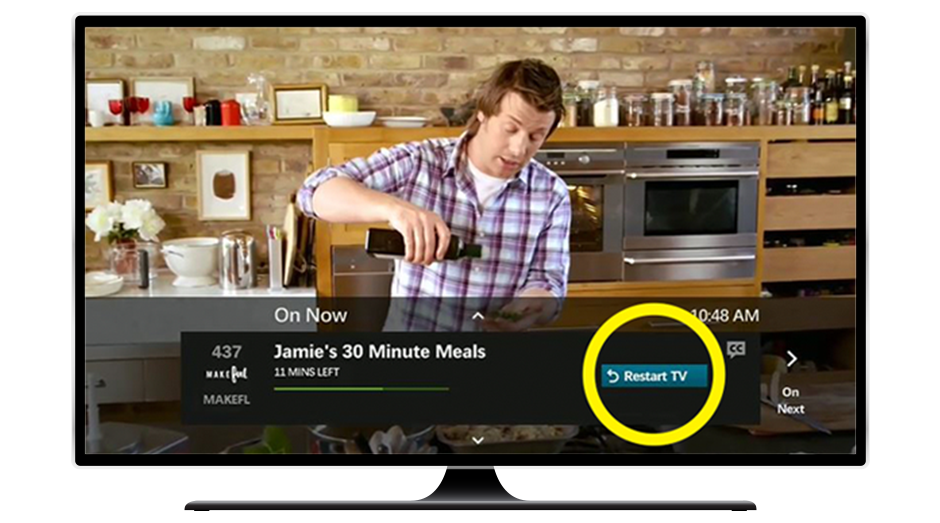 Restart an episode on Tbaytel