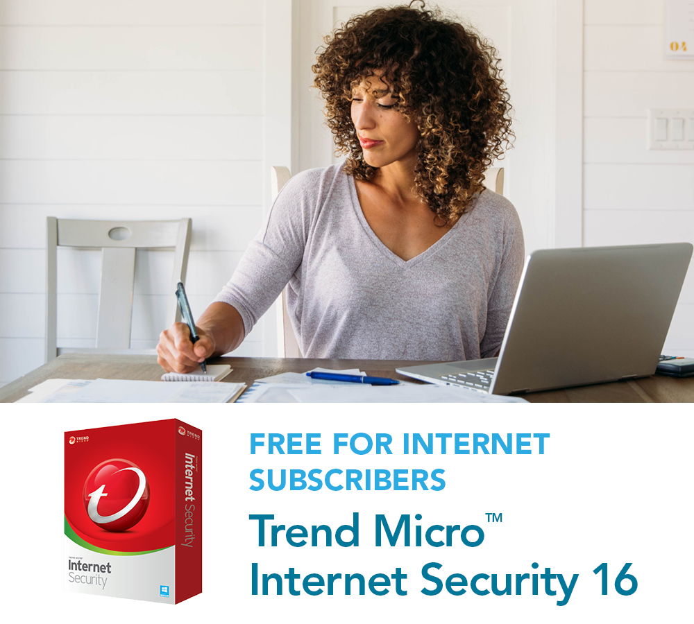 Trend Micro, free for all Tbaytel Internet customers