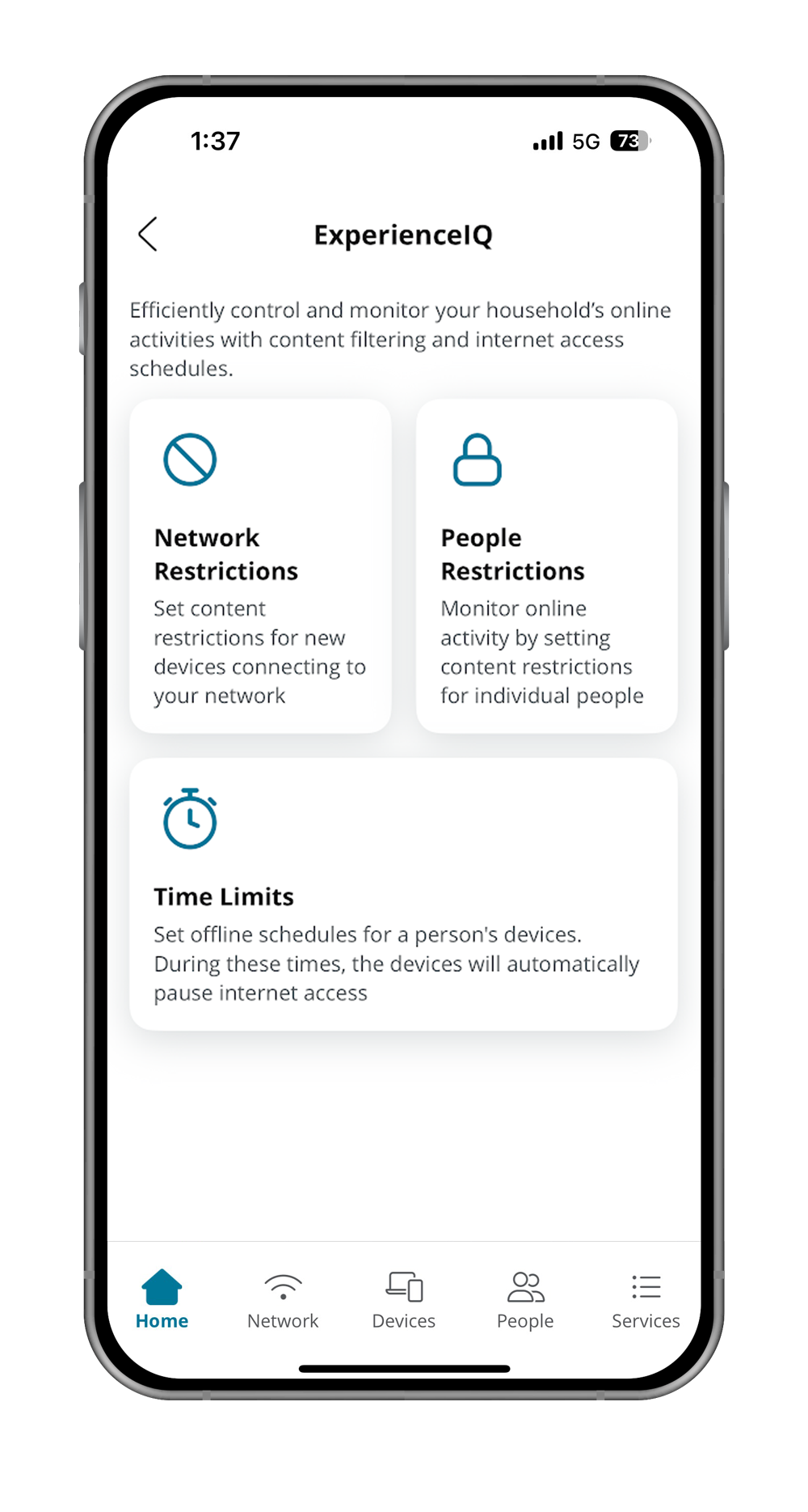 ExperienceIQ Interface