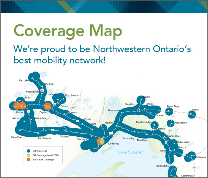 Tbaytel coverage map