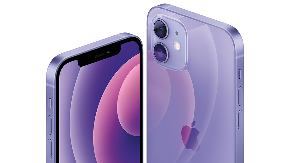 iPhone 12 in purple