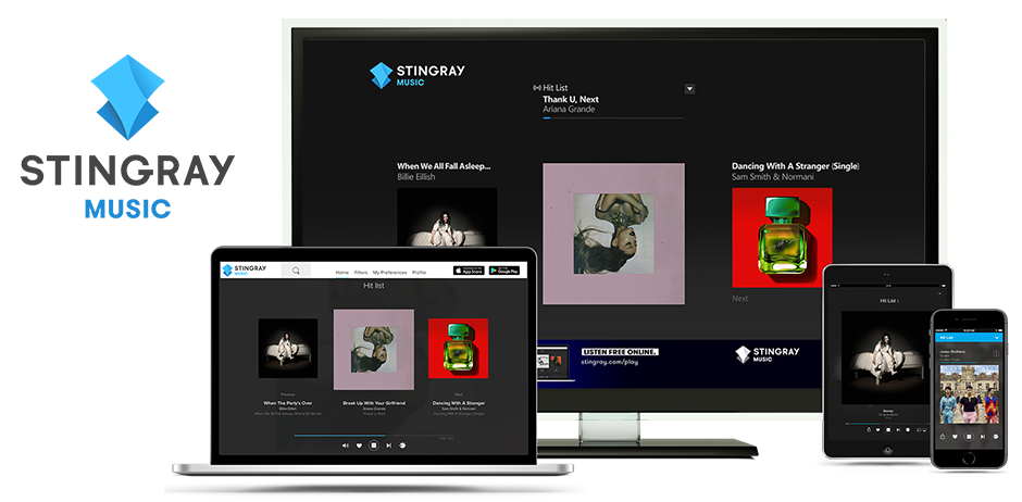 Stingray music comes free with your TV subscription