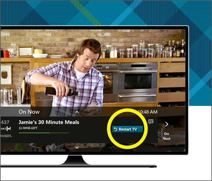 Watch a show already in progress from the beginning