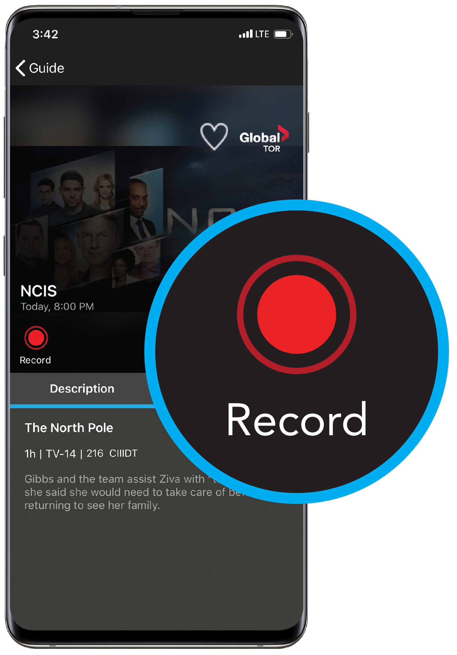 Tbaytel TV App Record