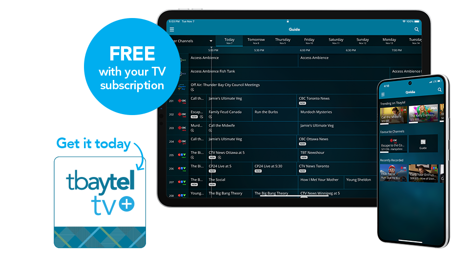 Tbaytel TV Plus App