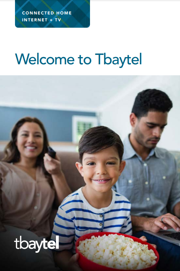 Tbaytel Welcome Guide Cover