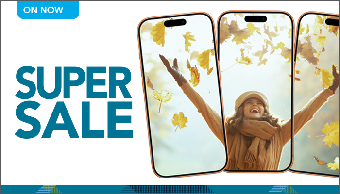 The Super Sale is on now