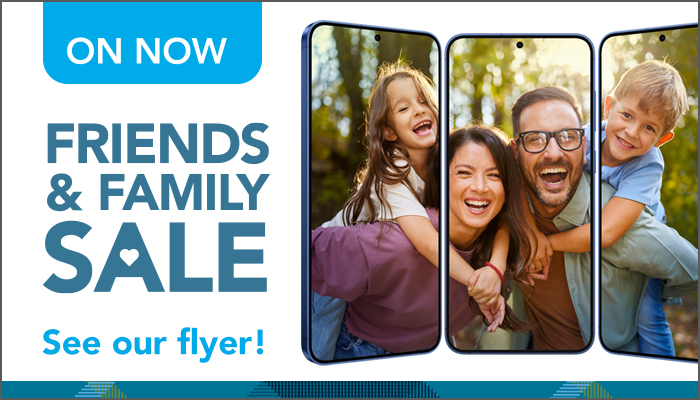 Friends and Family Sale
