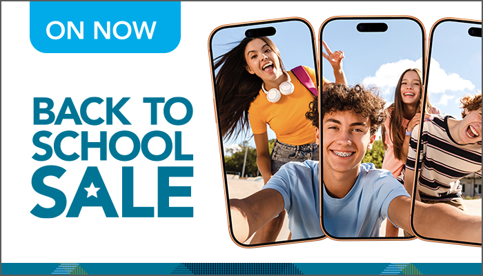 Back to School Sale is on now